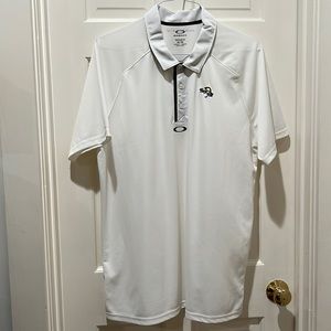 Men’s Oakley dry fit golf shirt